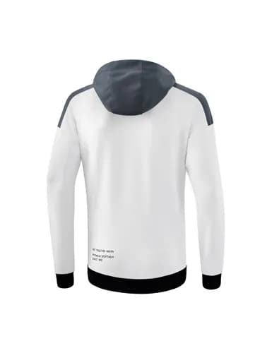 CHANGE by erima Kapuzensweat - Kinder - weiß/slate grey/schwarz