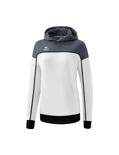 CHANGE by erima Kapuzensweat - Damen - weiß/slate grey/schwarz