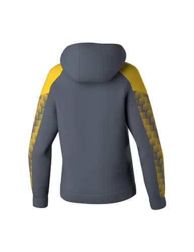 EVO STAR Kapuzensweat - Damen - slate grey/gelb