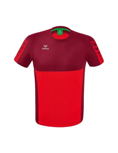 Six Wings T-Shirt - Kinder - rot/bordeaux