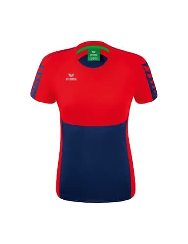 Six Wings T-Shirt - Damen - new navy/rot