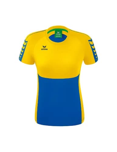 Six Wings T-Shirt - Damen - new royal/gelb