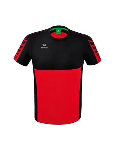 Six Wings T-Shirt - Kinder - rot/schwarz