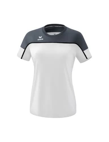 CHANGE by erima T-Shirt - Damen - weiß/slate grey/schwarz