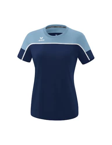 CHANGE by erima T-Shirt - Damen - new navy/faded denim/weiß