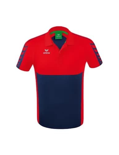 Six Wings Poloshirt - Erwachsene - new navy/rot
