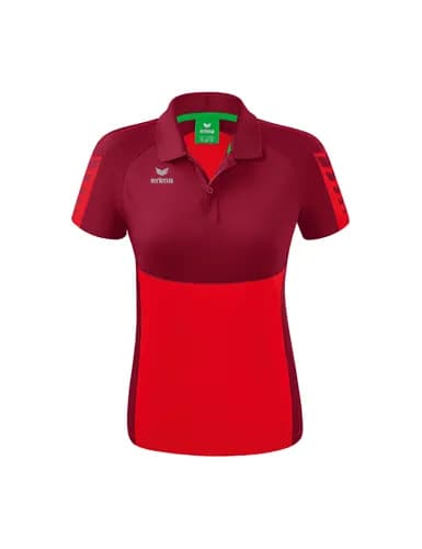 Six Wings Poloshirt - Damen - rot/bordeaux