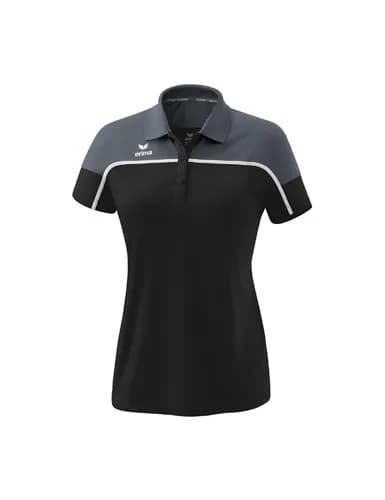 CHANGE by erima Poloshirt - Damen - black grey/slate grey/weiß