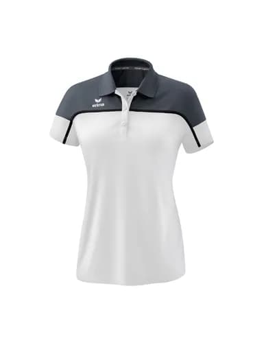 CHANGE by erima Poloshirt - Damen - weiß/slate grey/schwarz