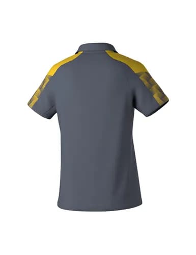 EVO STAR Poloshirt - Damen - slate grey/gelb
