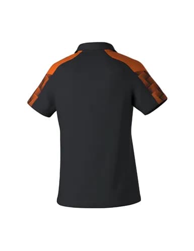 EVO STAR Poloshirt - Damen - schwarz/orange