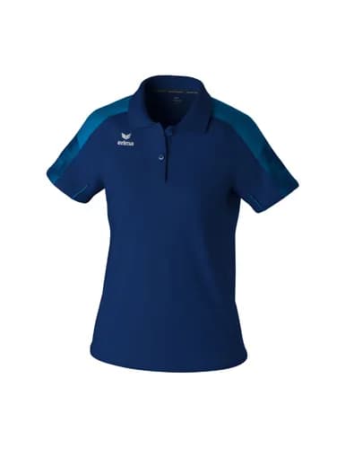 EVO STAR Poloshirt - Damen - new navy/mykonos blue