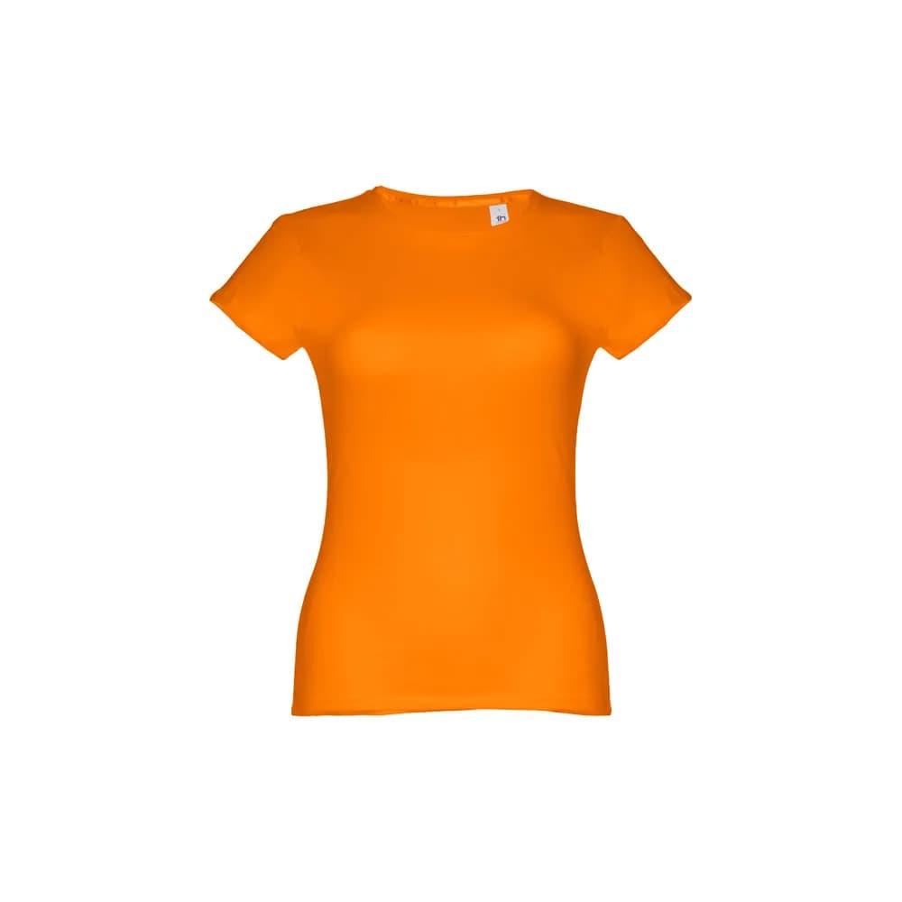 Tailliertes Damen-T-Shirt - THC SOFIA II - Orange