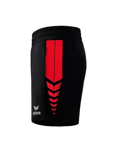 Six Wings Worker Shorts - Damen - schwarz/rot