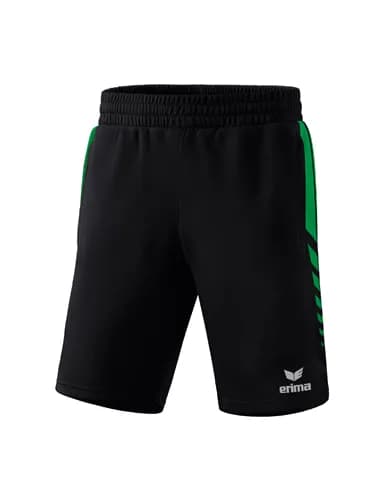 Six Wings Worker Shorts - Erwachsene - schwarz/smaragd