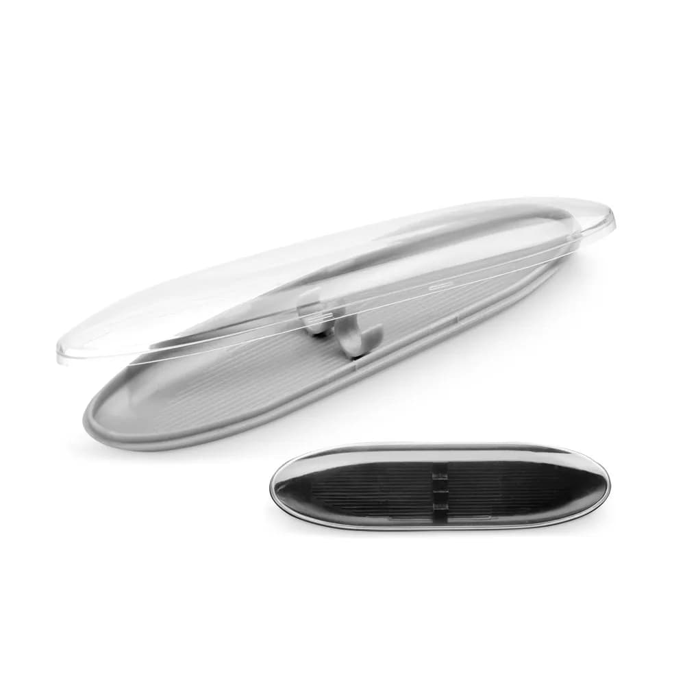 Etui für 2 Kugelschreiber - ADOLIA - Hellgrau