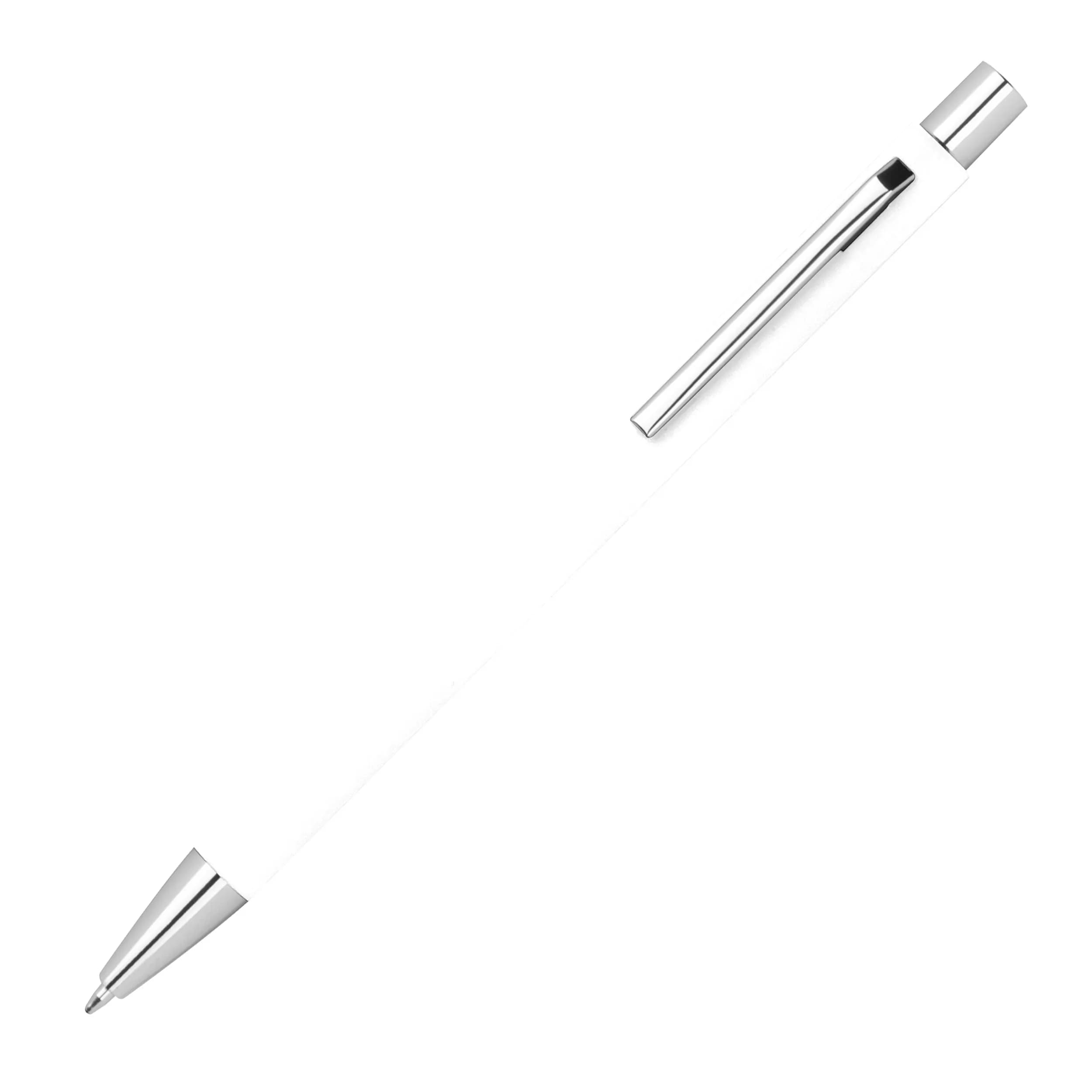 Kugelschreiber schlank GIORGIO - weiss