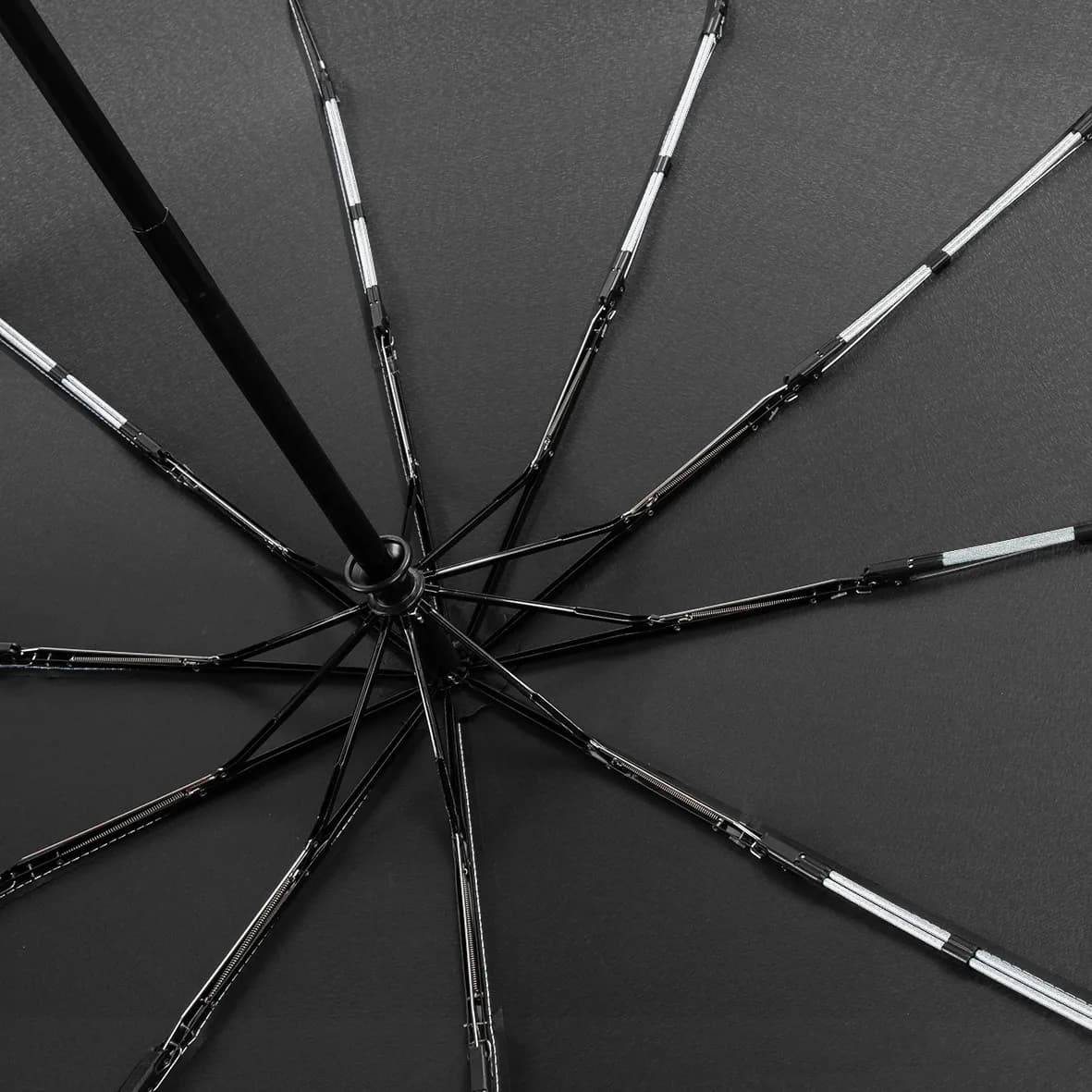 Taschenschirm FIN - schwarz/weiss