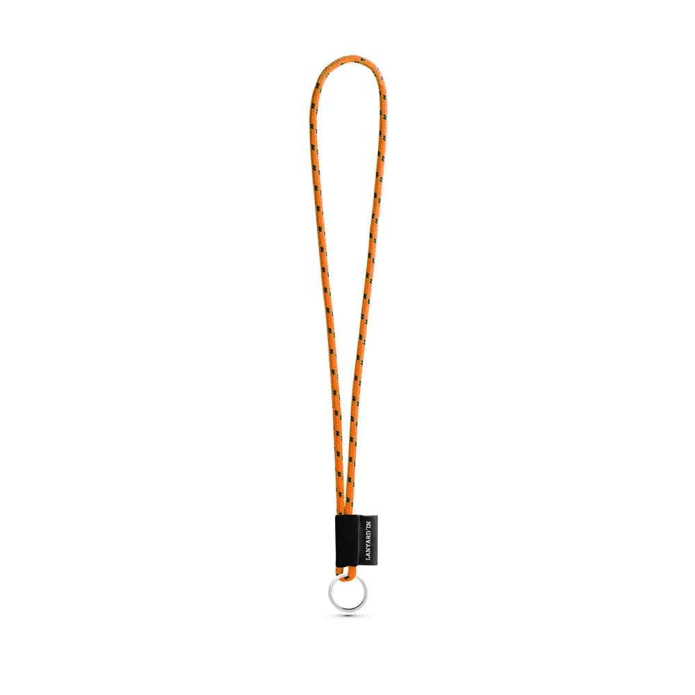 SET Lanyard NAUTIC Lang (Ø 5 mm) mit Ring Ø 32 mm - Grün Hexachrome