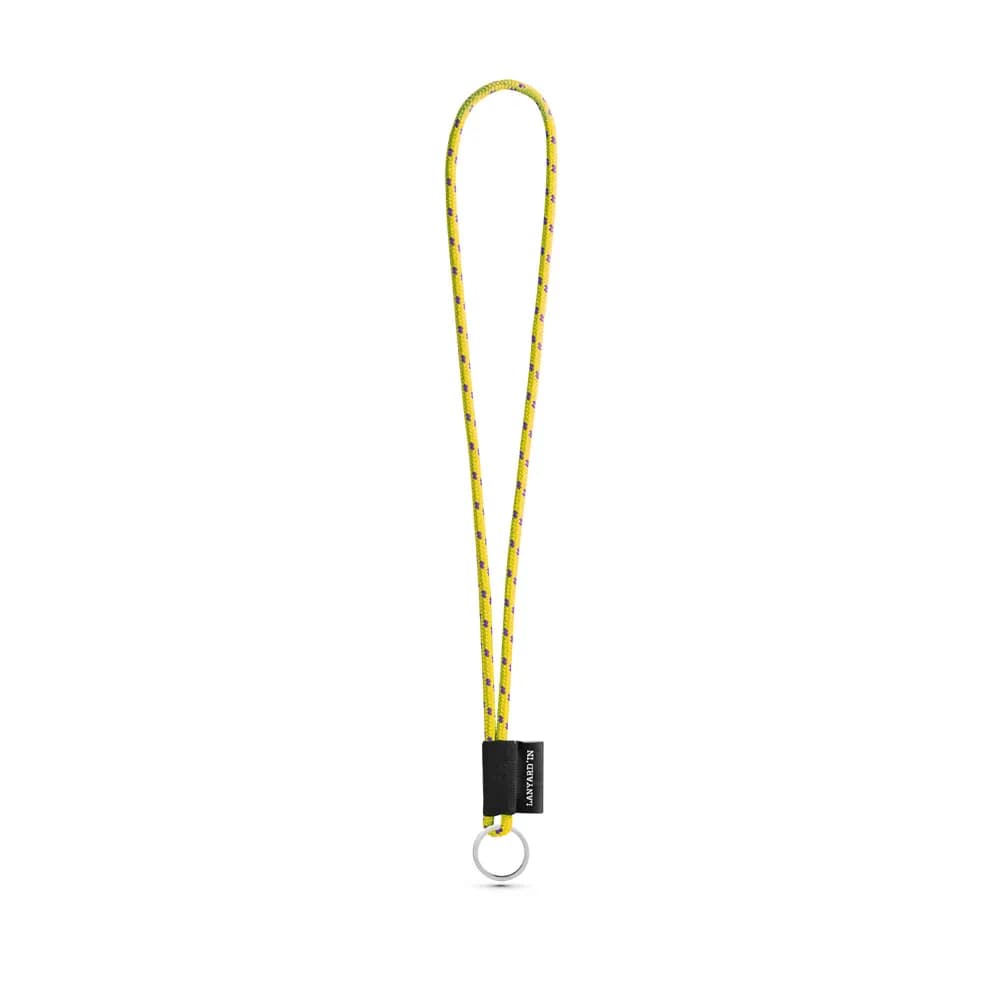 SET Lanyard NAUTIC Lang (Ø 5 mm) mit Ring Ø 32 mm - Gelb