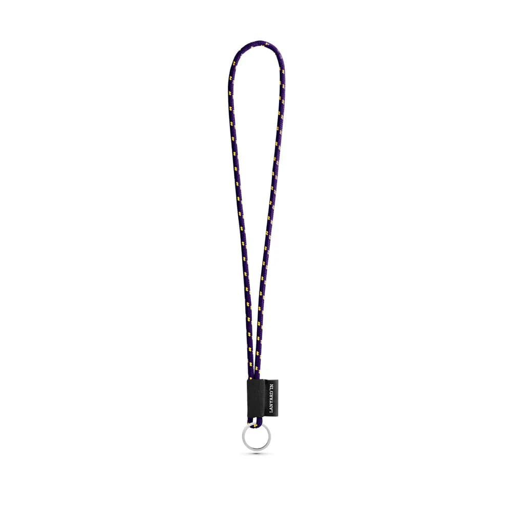 SET Lanyard NAUTIC Lang (Ø 5 mm) mit Ring Ø 32 mm - Violett
