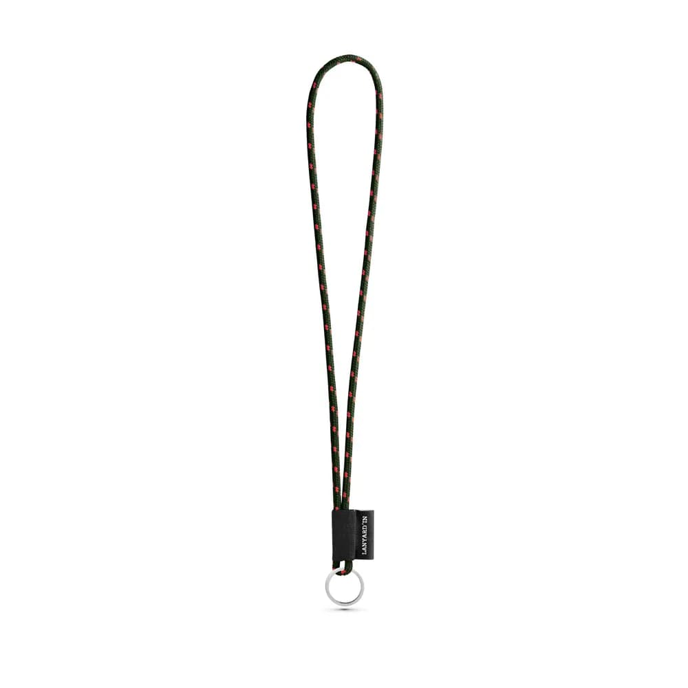 SET Lanyard NAUTIC Lang (Ø 5 mm) mit Ring Ø 32 mm - Nato Grün