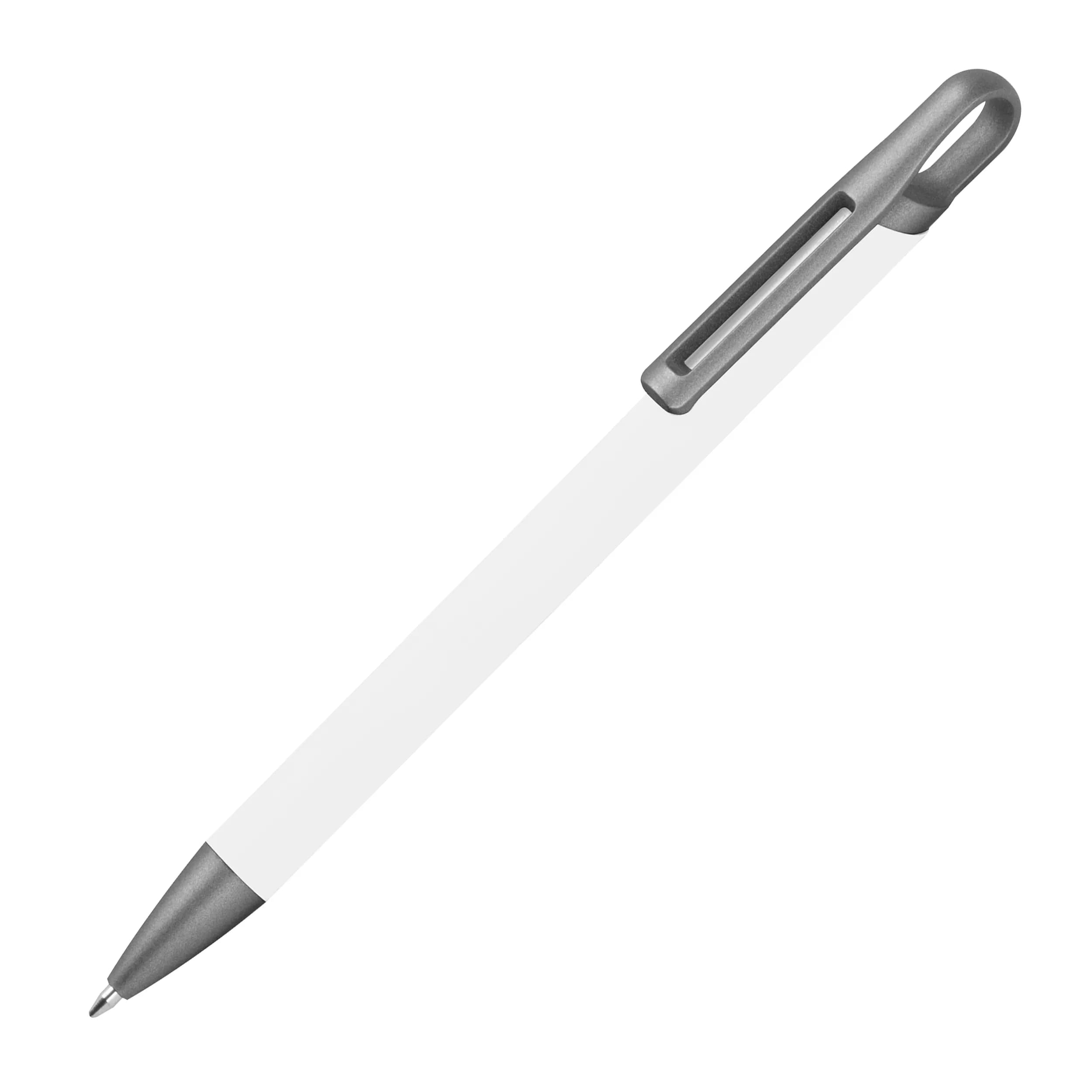 Semi Gel Kugelschreiber  KAROLINE - weiss