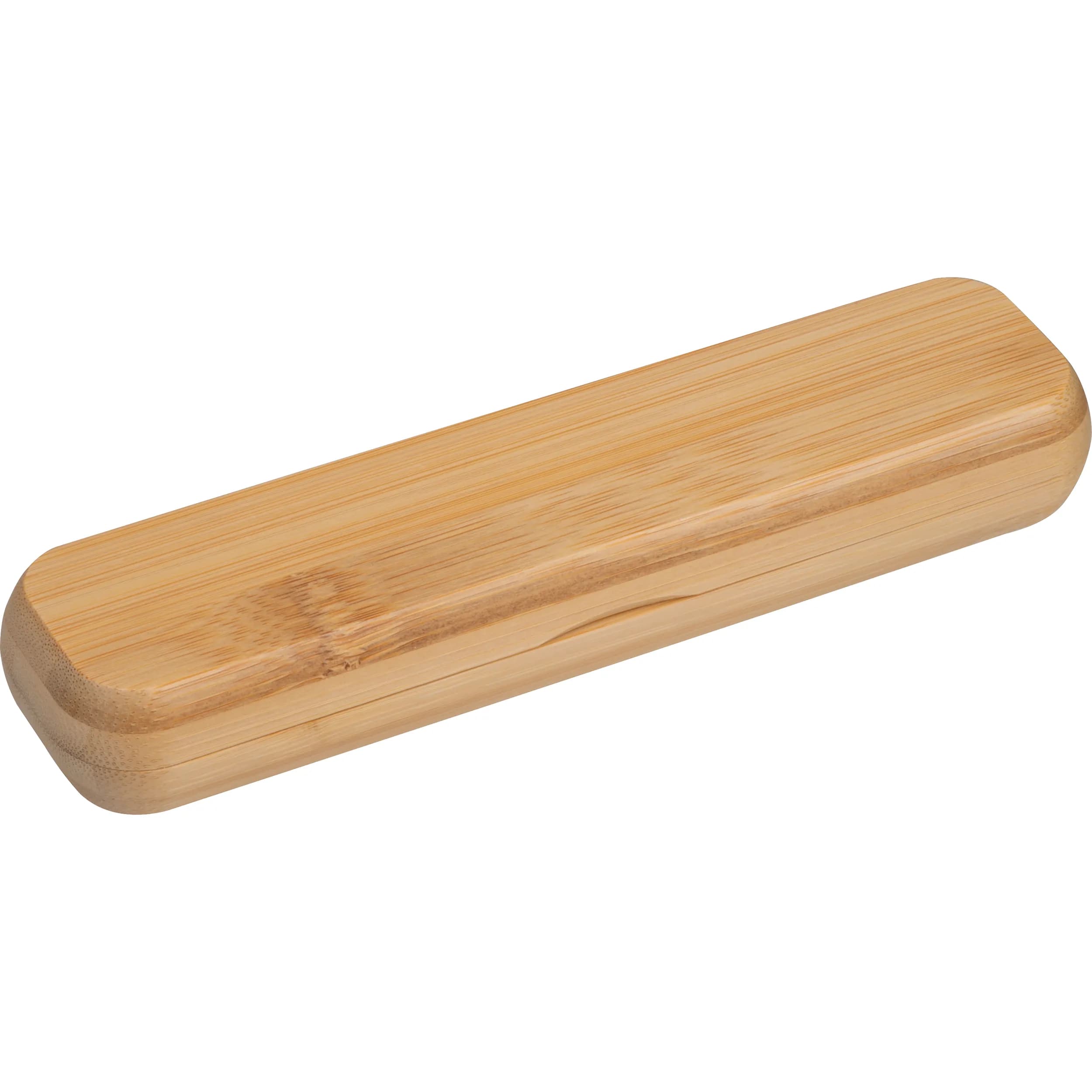 Bambus Drehkugelschreiber im Etui ROSEMARY - beige