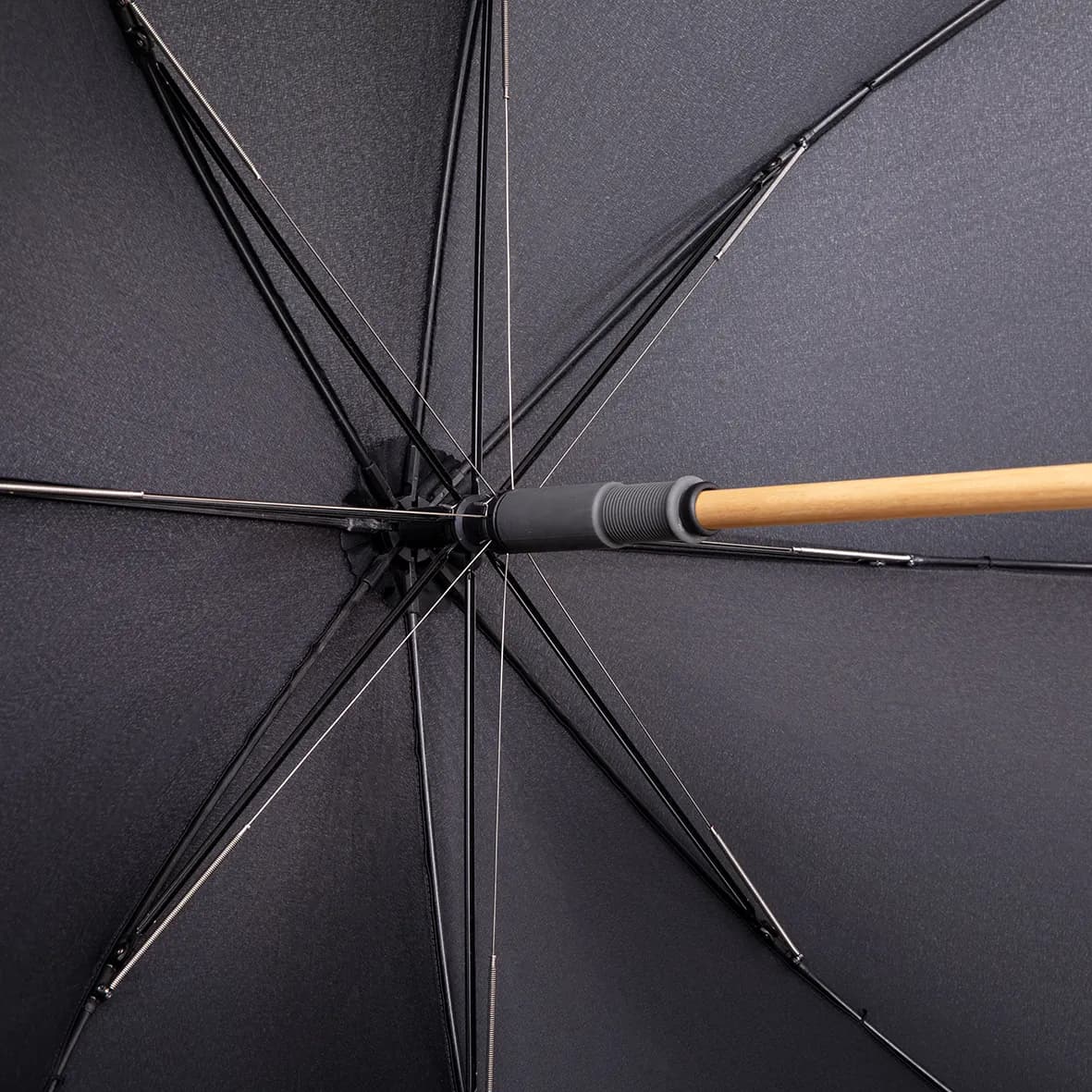 Stockschirm FOREST - schwarz