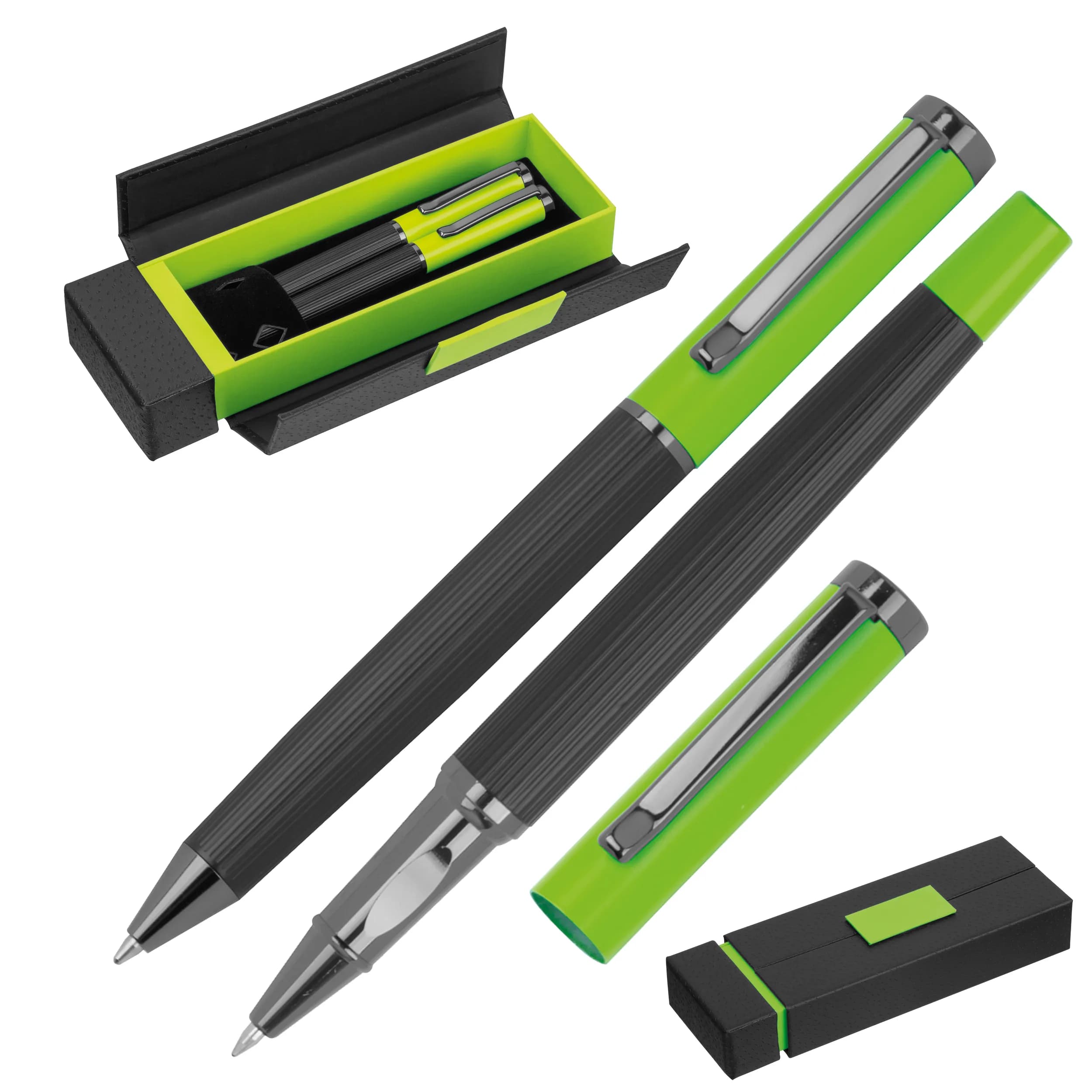 Metall Schreibset REGINALD - apfelgrün