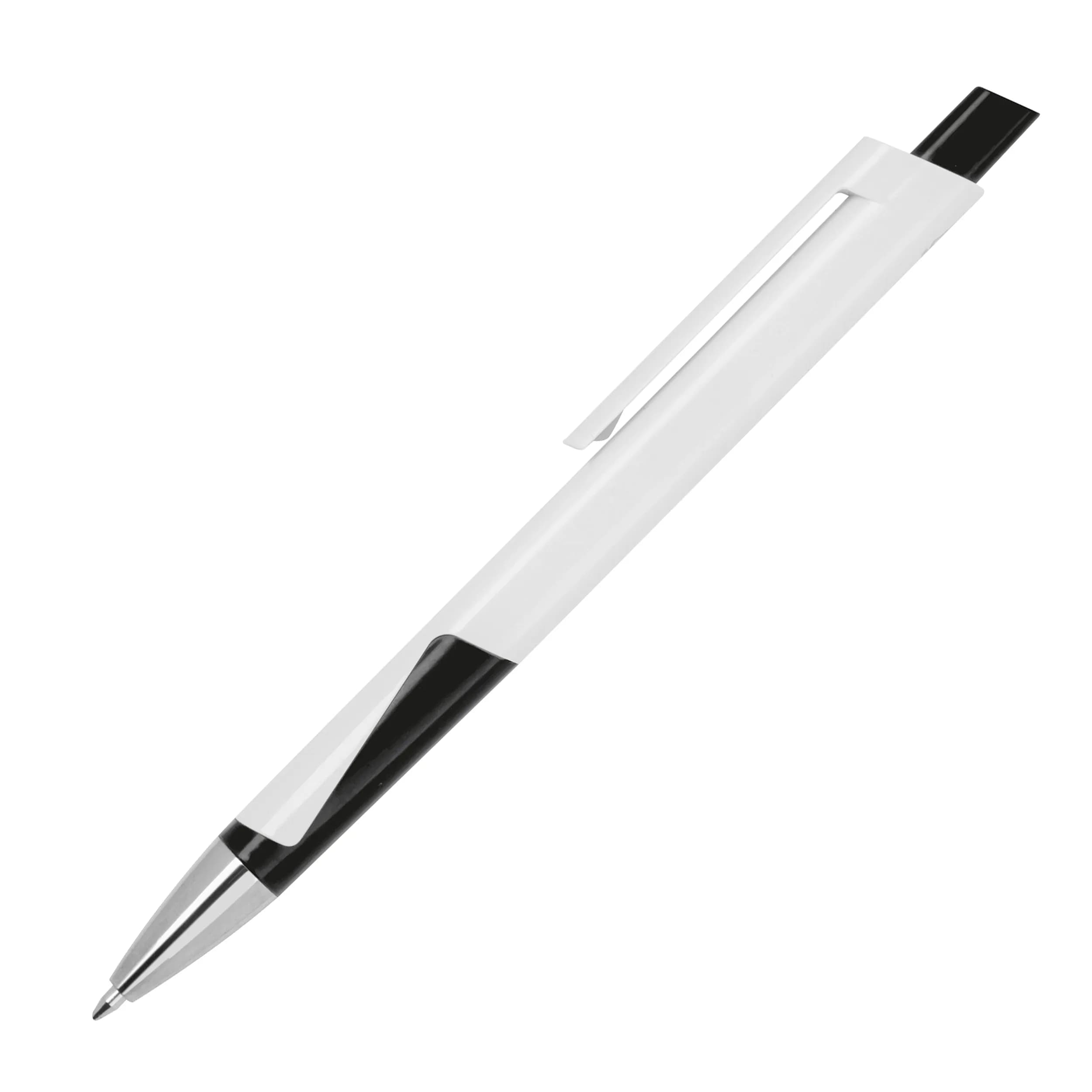 Recycelter ABS Kugelschreiber MAJA - schwarz