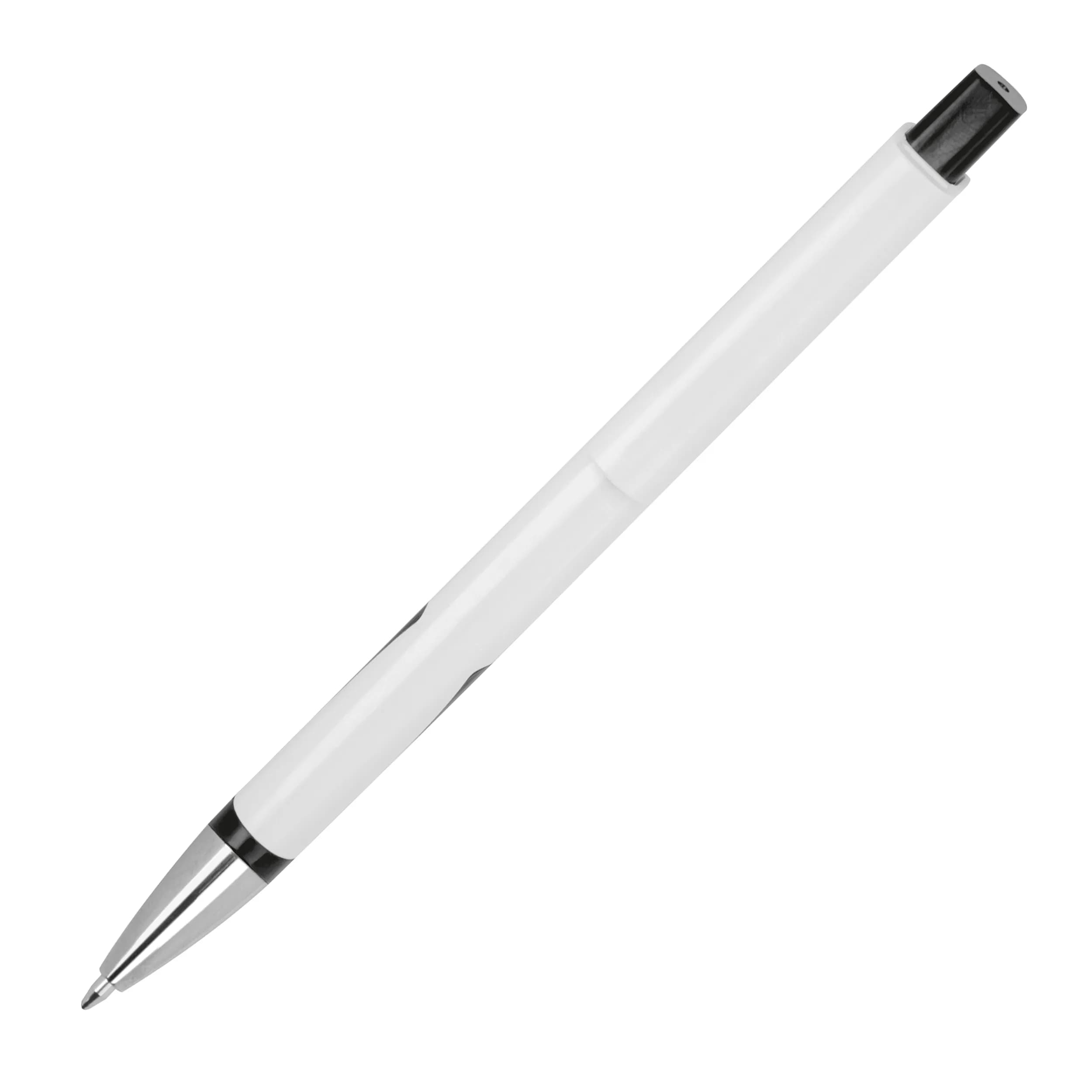 Recycelter ABS Kugelschreiber MAJA - schwarz