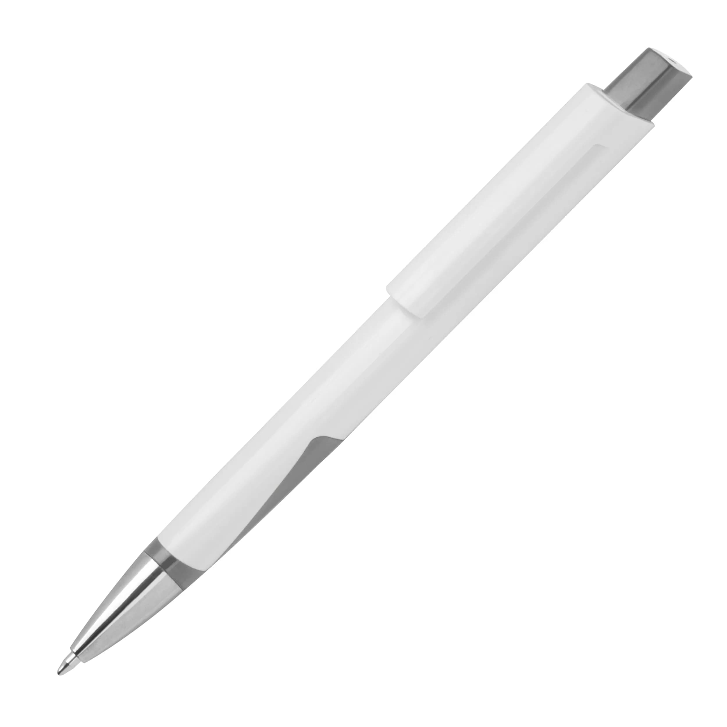 Recycelter ABS Kugelschreiber MAJA - grau