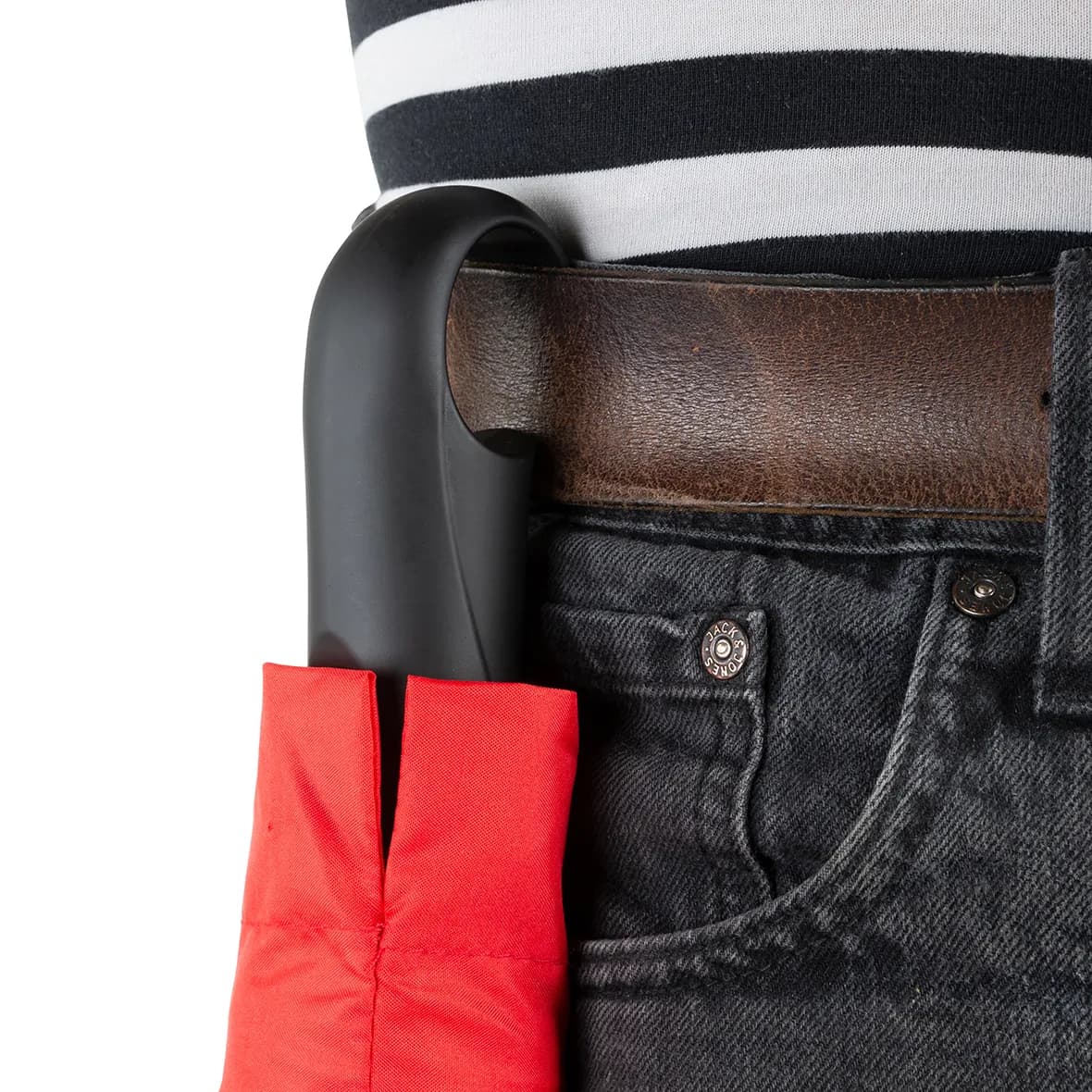 Taschenschirm LOOP - schwarz