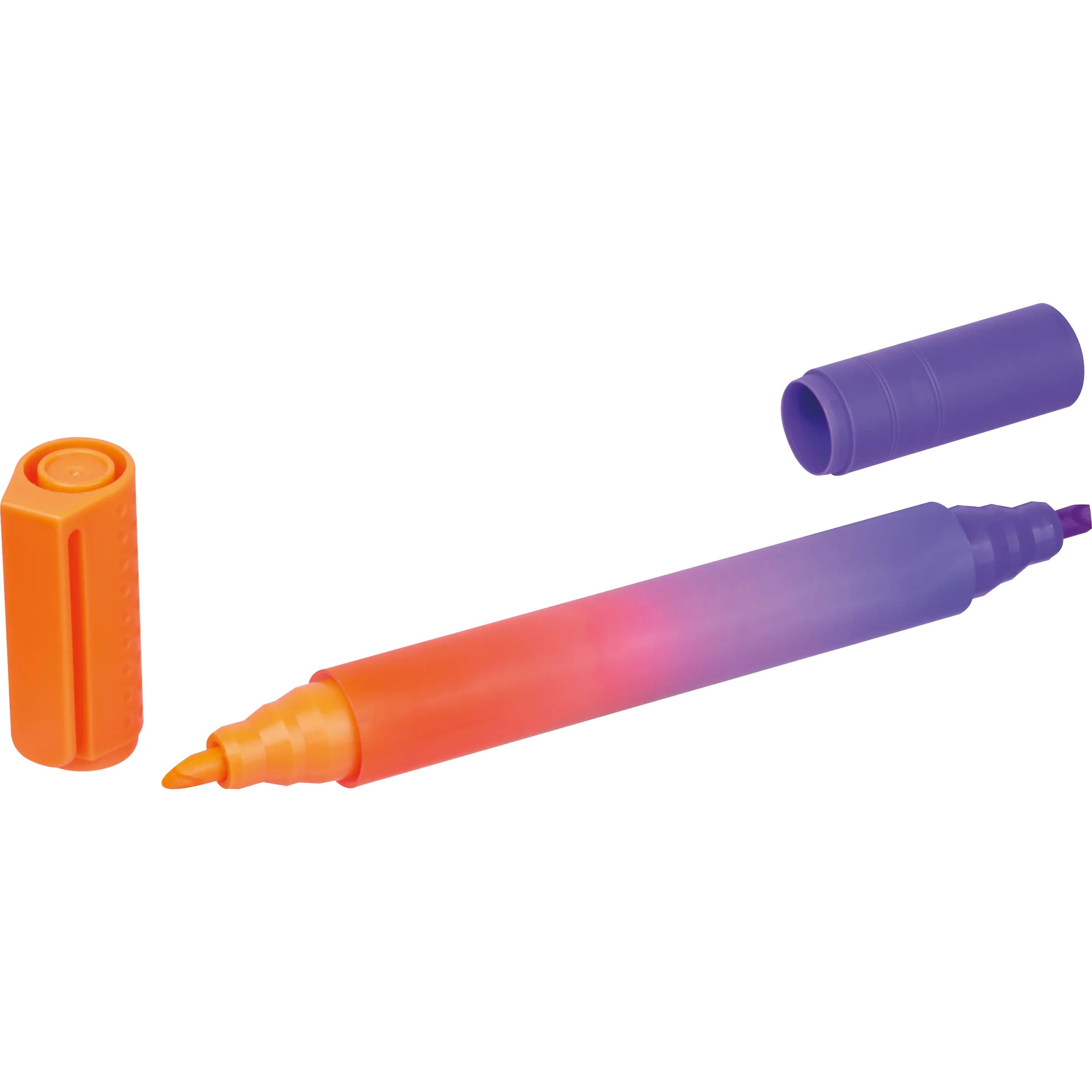 Textmarker – zweifarbig ARTHUR - orange