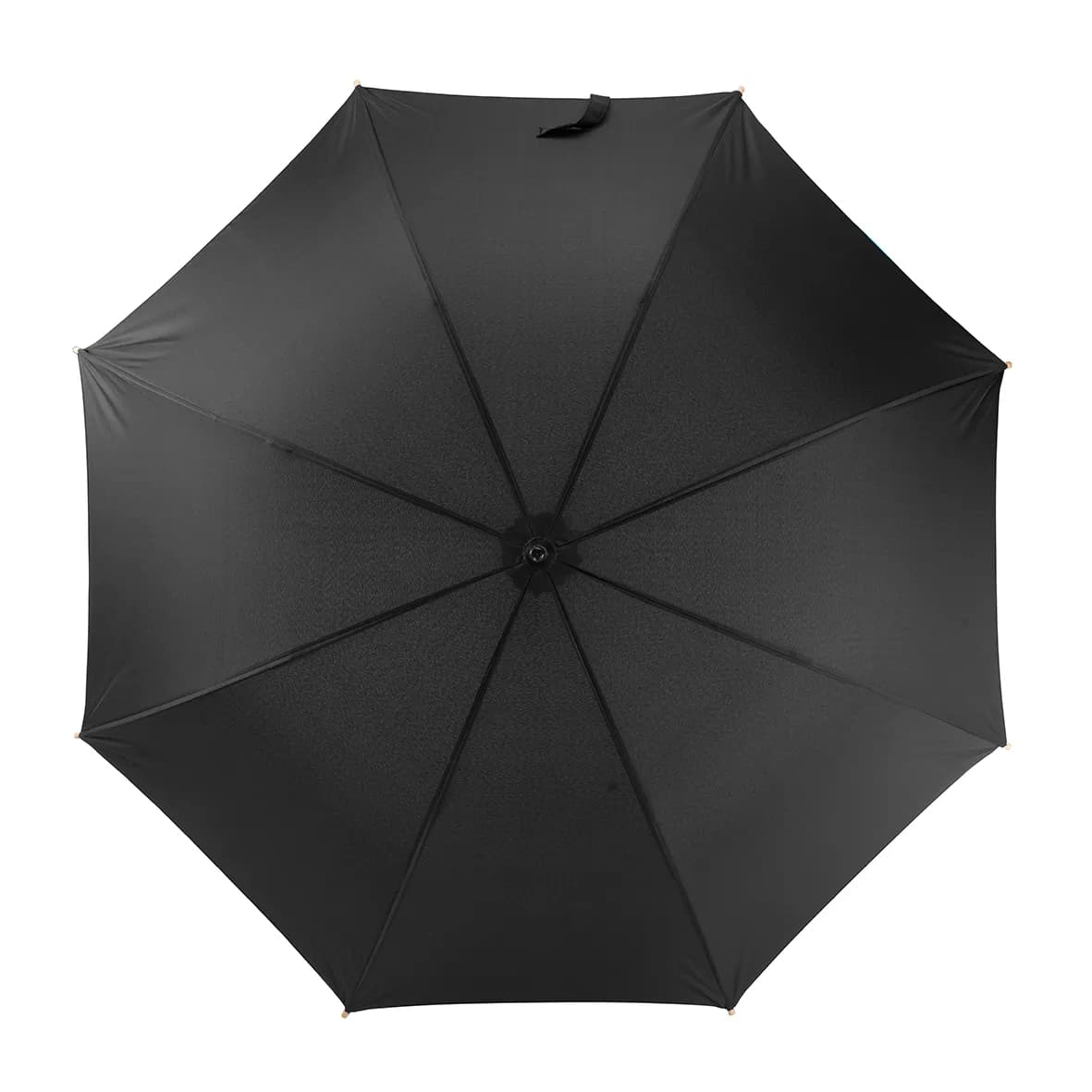 Stockschirm WOOD - schwarz