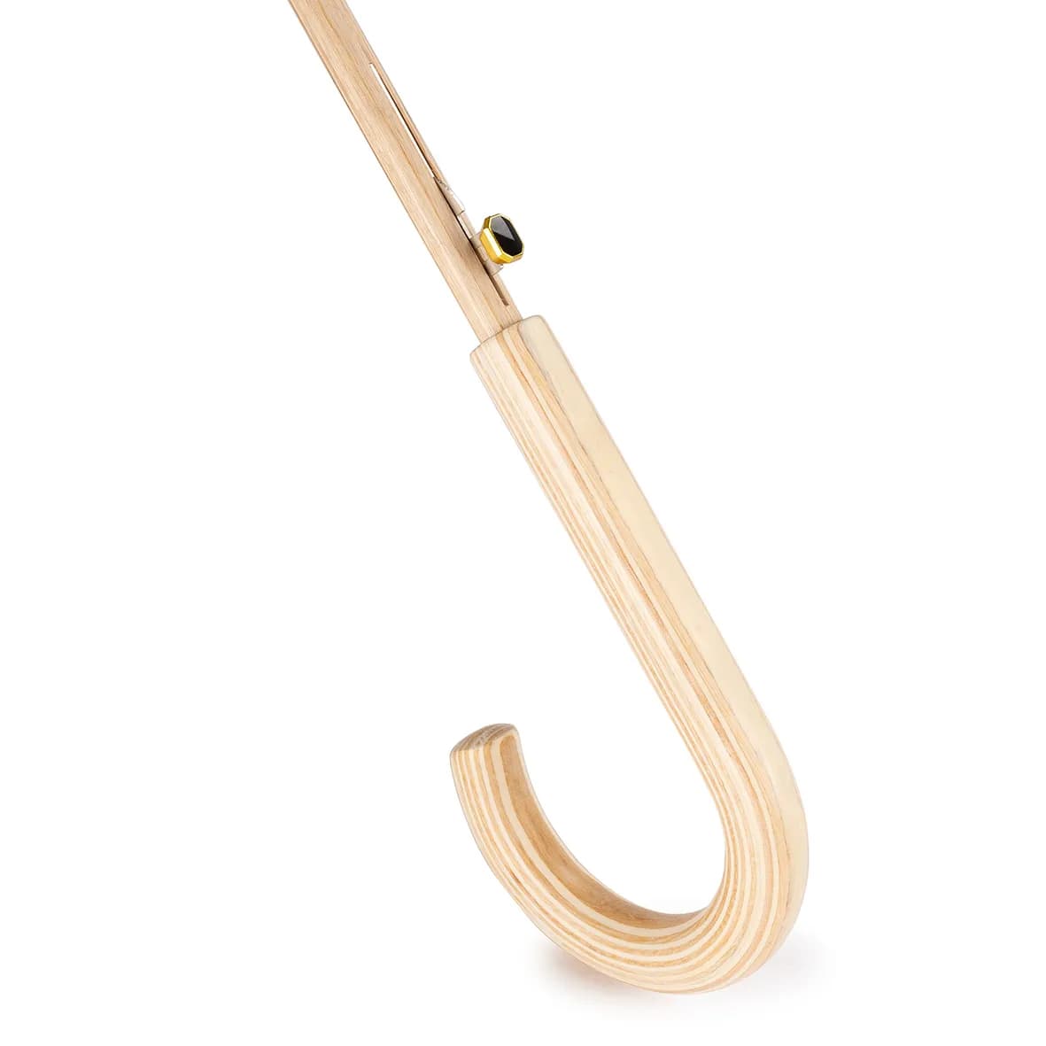 Stockschirm WOOD - schwarz