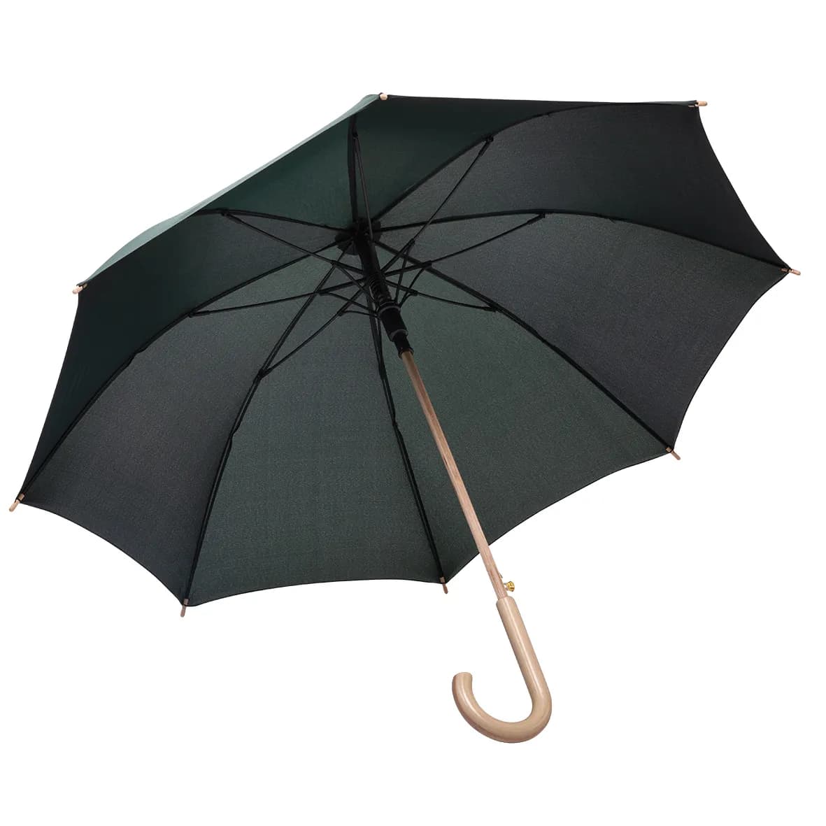 Stockschirm WOOD - dunkelgrün