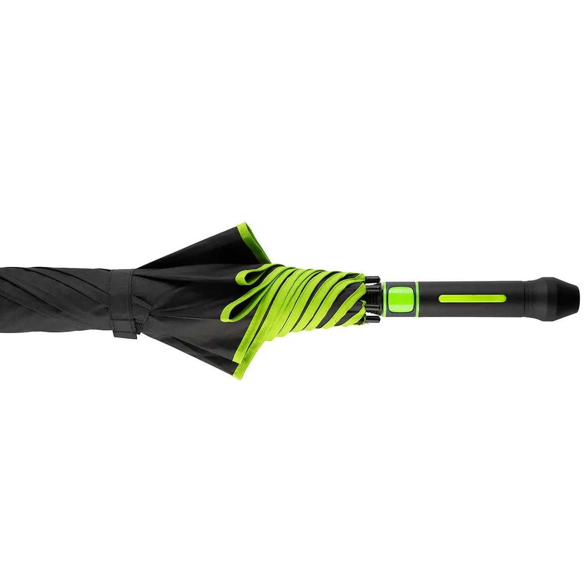 Gastschirm RIMINI - schwarz/grün