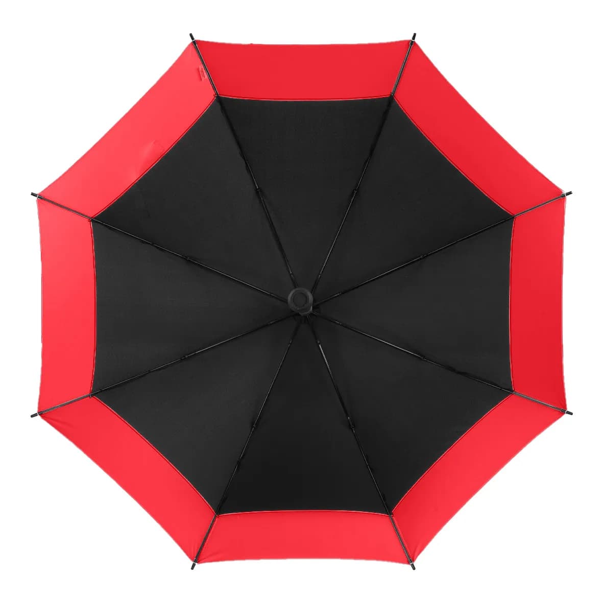 Gastschirm KALIX - schwarz/rot