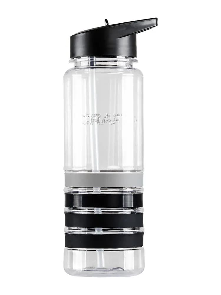 Transparent Waterbottle - Black