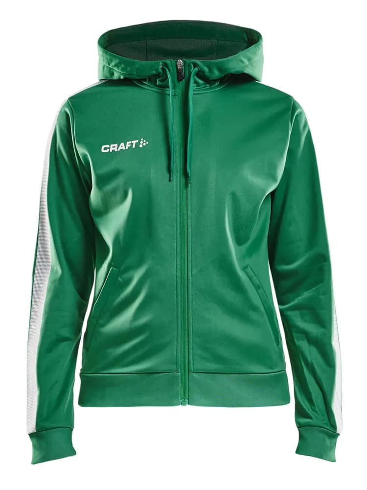 Pro Control Hood Jacket W - Team Green/White
