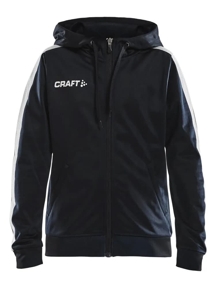 Pro Control Hood Jacket Jr - Black/White