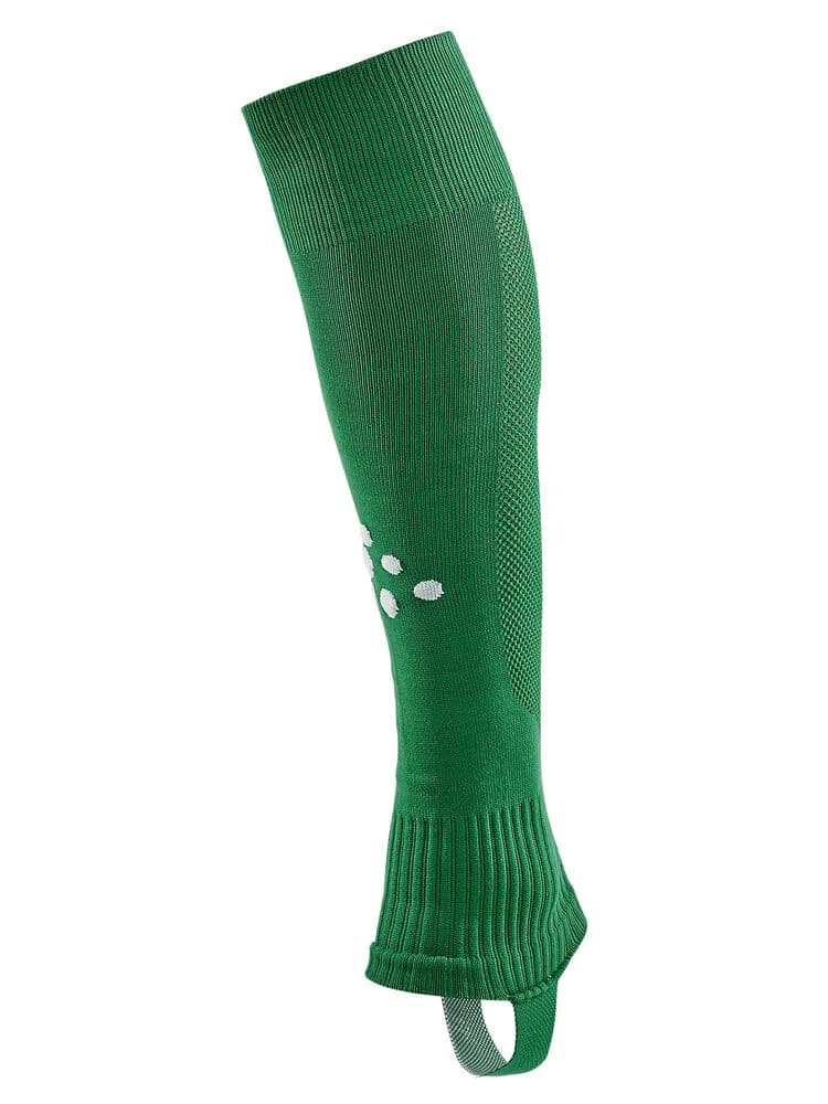 Pro Control Solid W-O Foot Socks Jr - Team Green