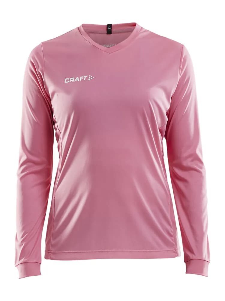 Squad Go Jersey Solid Ls W - Pop