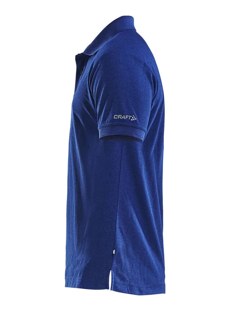 Polo Shirt Pique Classic M - Deep Melange