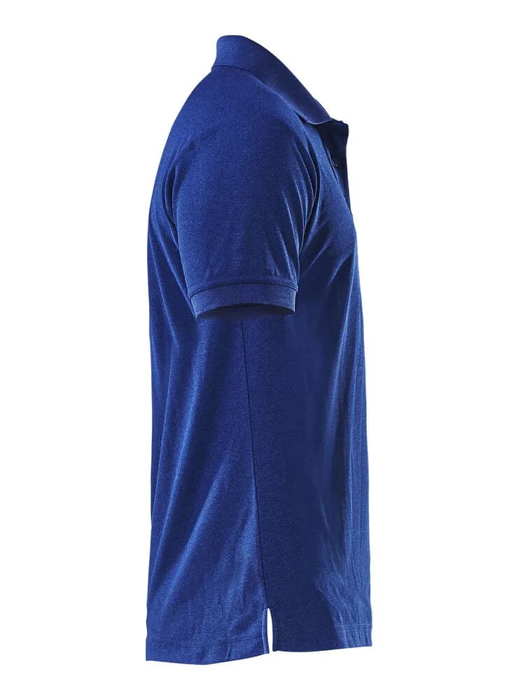 Polo Shirt Pique Classic M - Deep Melange