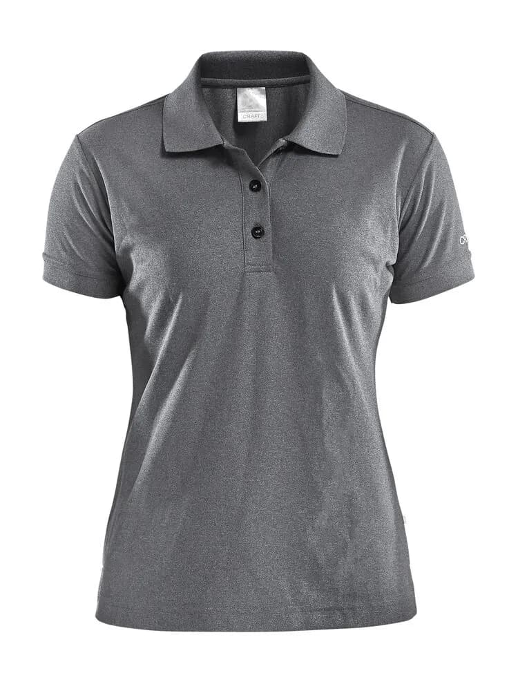 Polo Shirt Pique Classic W - Dark Grey Melange