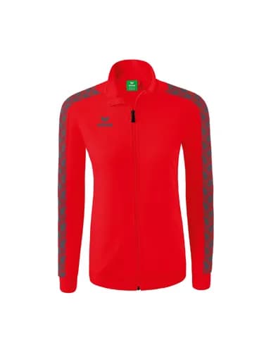 Essential Team Tracktop Jacke - Damen - rot/slate grey