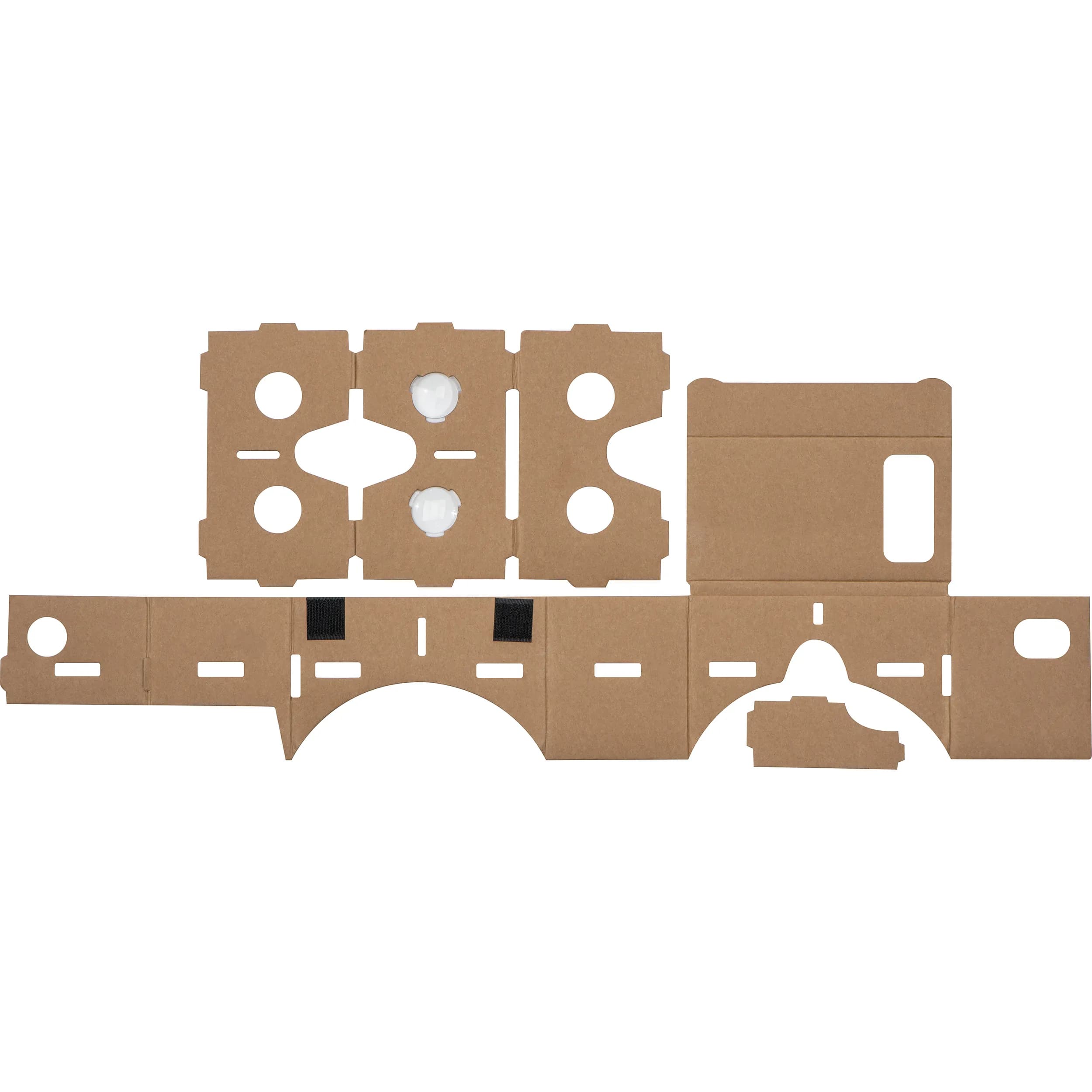 VR Brille aus Karton LEONORA - braun